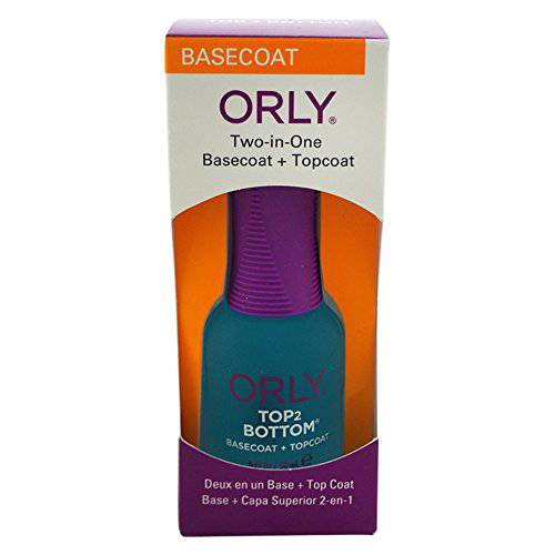 Orly Base Nail Coat, Top 2 Bottom, 0.6 Ounce
