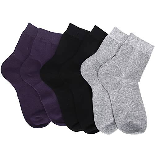 Moisturizing Socks 3 Pairs Feet Care Gel Socks for Softening and Repairing Dry Cracked Heels Rough Calluses
