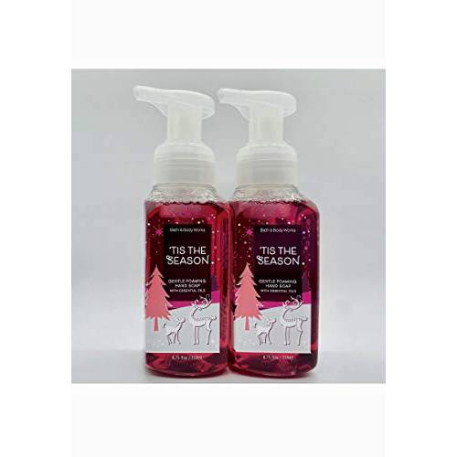 Bath and Body Works 2 Pack Tis The Season Gentle Foaming Hand Soap 8.75 Oz.