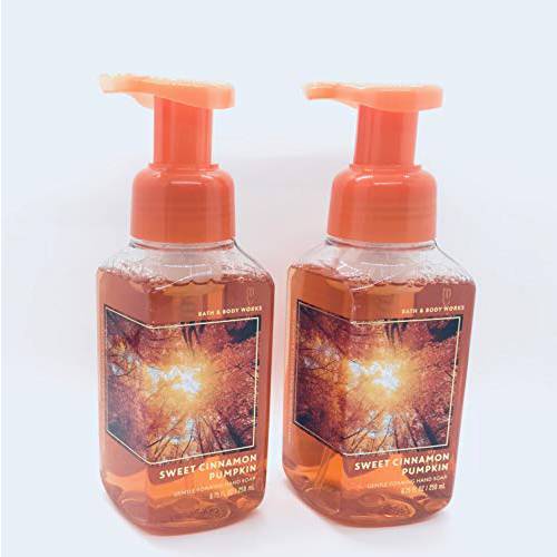 Bath & Body Works Sweet Cinnamon Pumpkin Gentle Foaming Hand Soap (2-Pack)
