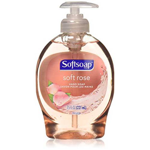 Softsoap Liquid Hand Soap, Soft Rose, 7.5 Fluid Ounce