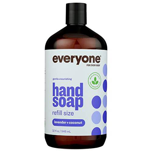 Everyone Lavender & Coconut Hand Soap Refill, 32 OZ