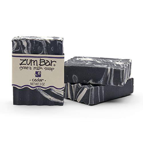 Zum Bar Goat’s Milk Soap - Cedar - 3 oz (3 Pack)