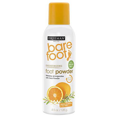 Freeman Bare Foot Powder Deodorizing Spray 4.5 Ounce (133ml)