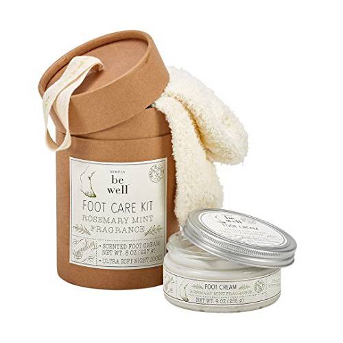Simply Be Well Foot Care Kit-Rosemary Mint, Multicolor (SBW-RMT7680)