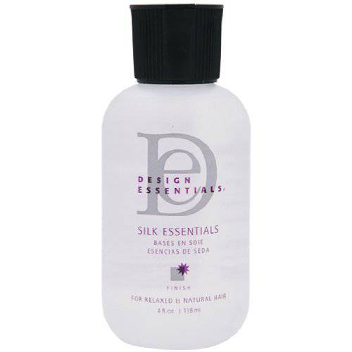 Design Essentials Professional Grade Silk Essentials Heat Protectant Strengthening Serum For Relaxed & Natural Hair, 4 Fl Oz