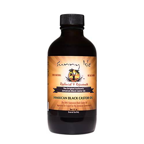 Sunny Isle Jamaican Black Castor Oil, 4 Fl Oz