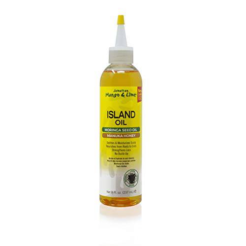 Jamaican Mango & LimeIsland Oil, Scalp Oil - 8 Oz,Pack of 2