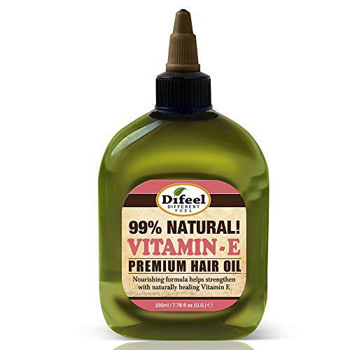 Difeel Premium Natural Hair Oil - Vitamin E Oil 7.1 ounce