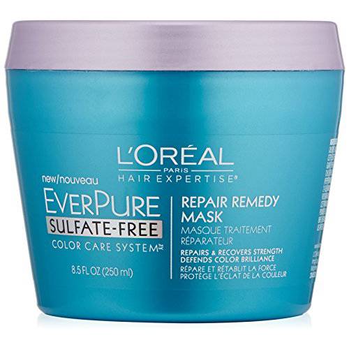 L’Oreal Paris Hair Care Expertise Everpure Repair and Defend Rinse Out Mask, 8.5 Fluid Ounce