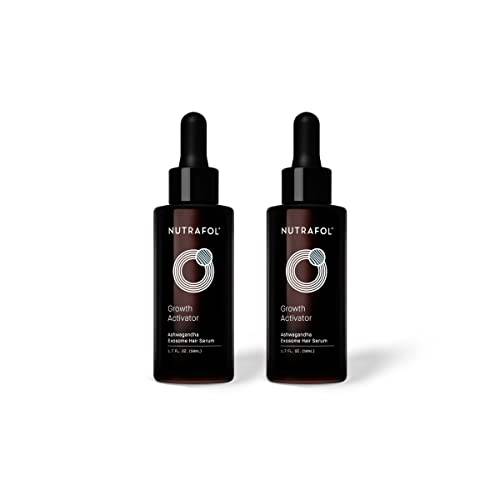 Growth Activator Hair Serum with Patent-Pending Ashwagandha Exosome Technology 2 Pack
