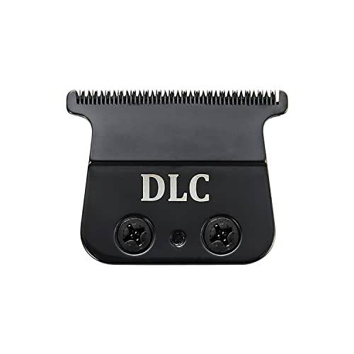 DLC 2.0 Replacement Blades for BaBylissPRO Barberology FX787 and FX726 Trimmer, Replacement Blades for Outlining Hair Trimmer FX787 and FX726 Models，DLC 2.0 Black