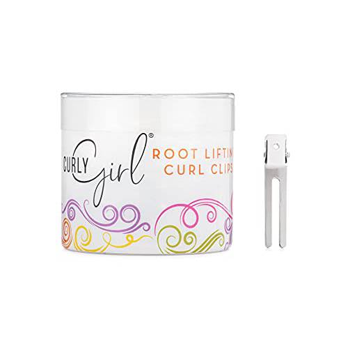 Curly Girl®, 50 Double Prong Root Lifting Curl Clips (Retail Pack)