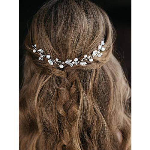 Artio Wedding Hair Vine Accessory Bridal Headpiece for Bride and Bridesmaids HV-512