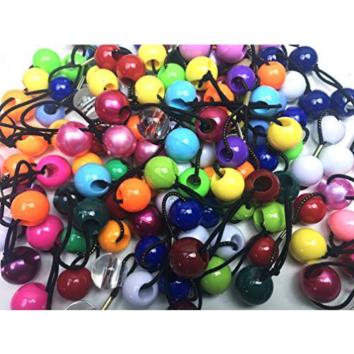 Crispy Collection Hair Accessories for Girls Assorted Elastic Ponytail Holders Hair Tie (24 Pieces)