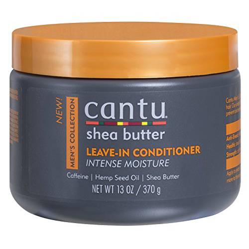 Cantu Mens Leave-In Conditioner 13 Ounce Jar (384ml) (3 Pack)