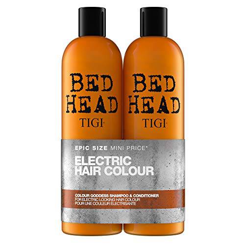 Bed Head By TIGI Colour Goddess Shampoo And Conditioner For Coloured Hair 25.35 Fl Oz 2 Count