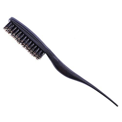 Black 1 Piece Hair Brush Wig Comb Hair Teasing Brush Hairdressing Comb for Dying Hair
