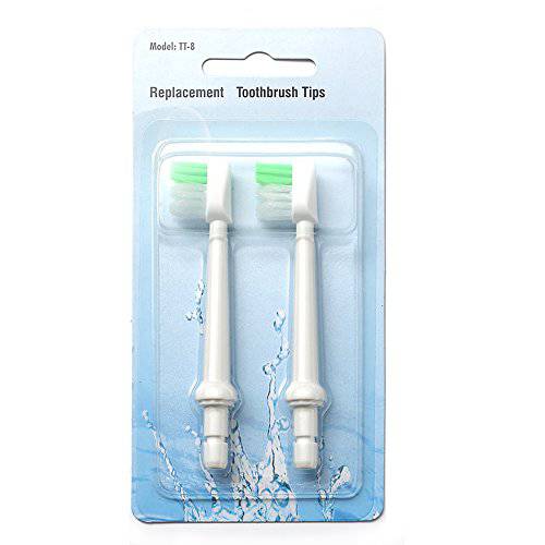 H2ofloss Toothbrush Tip for All Types of H2ofloss Oral Irrigator(Package of 2)