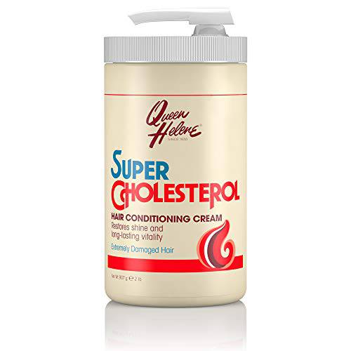 Queen Helene Hair Conditioning Cream, Super Cholesterol, 32 Oz (Packaging May Vary)