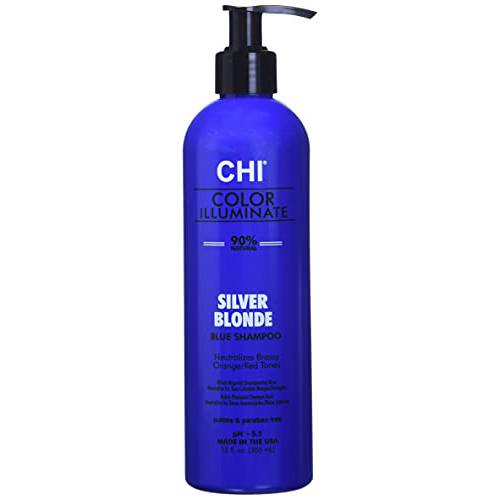 CHI Color Illuminate Shampoo Silver Blonde, 12 Fl Oz