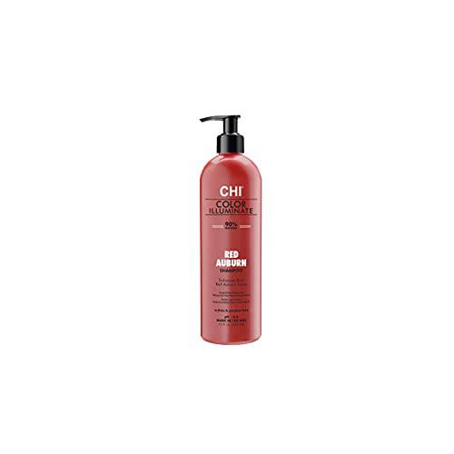 CHI Ionic Color Illuminate Shampoo, Red Auburn, 12 FL Oz