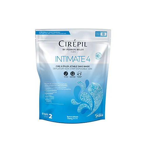 Cirepil - Intimate 4 - 800g / 28.22 oz Wax Beads Bag - Soothing & Cicasepticalm Complex - All Hairs, Perfect for Intimate Areas