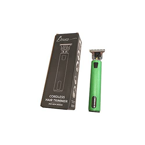 BeaverStrong Cordless Rechargeable Hair Trimmer with LED Power Indicator (Green)