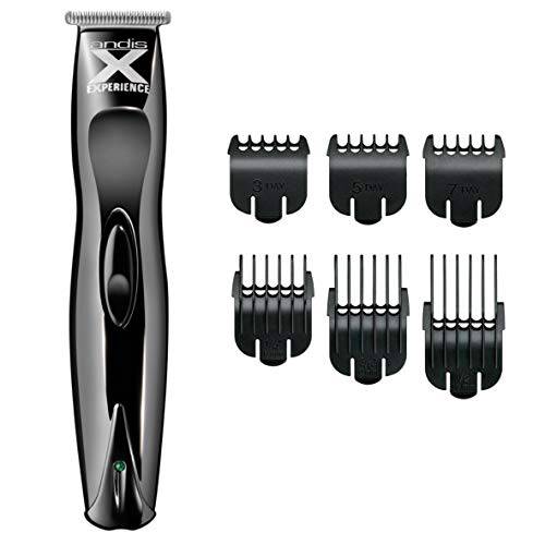 Andis Experience BTX-T Professional Cord/Cordless T-Blade Trimmer with 6 Attachment Combs (The Exclusive Brand by Andis) Model 22985/BTF