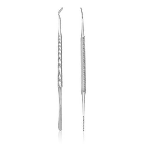BlueOrchids Pedicure Kit: Ingrown Toenail Tool- Nail File and Lifter Set. Premium Grade Stainless Steel Nail Tools Supplies