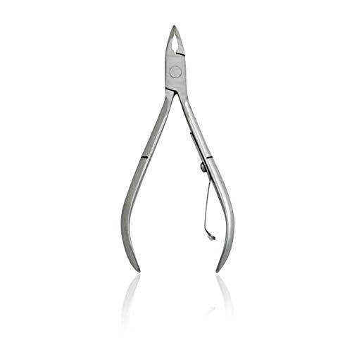JAPONESQUE Cuticle Nipper with Ultra-Sharp, High Performance, Stainless Steel Blades to Remove Hangnails and Cuticles, Anti-Slip Grip for Control and Comfort
