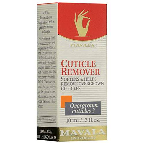 MAVALA Cuticle Remover for Overgrown Cuticles, 0.3-ounce | Softens Cuticles | Fast Acting | Form Neat Nail Contour | Gently remove Dead Cells from Cuticle