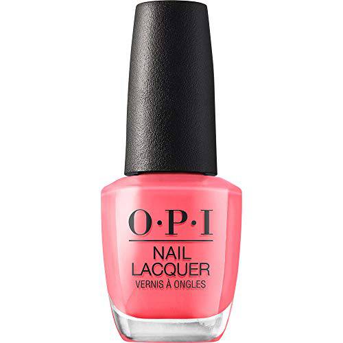 OPI Nail Lacquer, ElePhantastic Pink, Pink Nail Polish, 0.5 fl oz