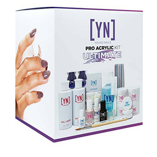 Young Nails Professional Kits & Accessories for Home Nail Kit, Starter Kit, Beginners, and/or Nail Professionals