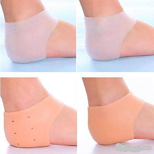Feet Care Socks Silicone Moisturizing Gel Heel Socks with hole Cracked Foot Skin Care Protectors