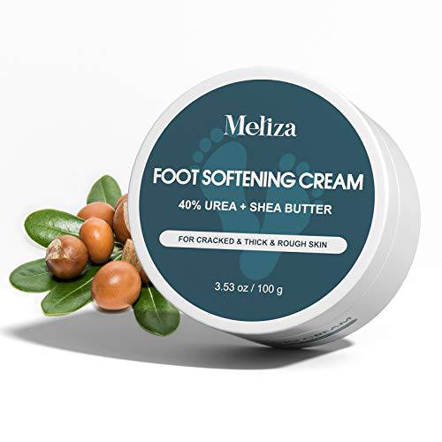 ND Urea 40% Foot Cream, Best Callus Remover for Dry Feet, Hands, Elbows, Knees, Cracked Heel Repair Cream with Heel Socks, Urea Foot Cream Intensively Moisturizes Rough, Thick, Dry & Cracked Skin
