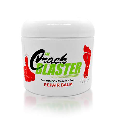 Crack Blaster Repair Balm, Multi-Purpose Dry Skin Balm, Intense Repair Treatment For Cracked Heels, Dry Cracked Hands, Finger and Elbow Treatment, Fragrance-Free Dry Cracked Skin Care