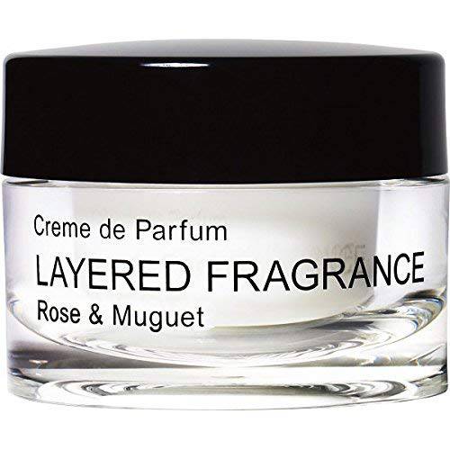 LAYERED FRAGRANCE Crème De Parfum for Men and Women from Japan 1.76 Fl Oz Rose & Muguet