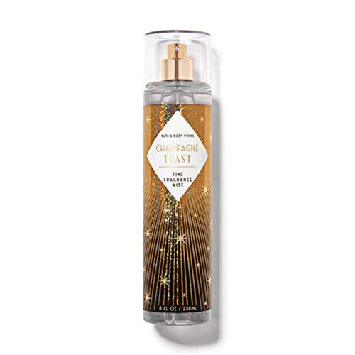 Bath & Body Works Champagne Toast Fine Fragrance Mist 8 Ounce Black and Gold Roaring 20’s Collecttion