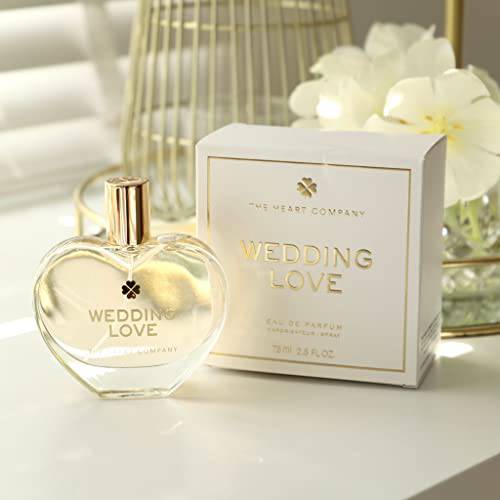 THE HEART COMPANY | Wedding Love Perfume for women | Fruity Sweet Women’s Fragrance | Bridal Shower Gift | Wedding Gift for Bride | Vegan EDP 75ml - 2.5 fl oz.