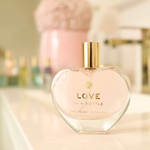 THE HEART COMPANY | Love in a bottle | Floral Sweet Perfume for women | Vegan Women’s Eau de Parfum | Romantic Fragrance Spray 75ml - 2.5 fl oz.