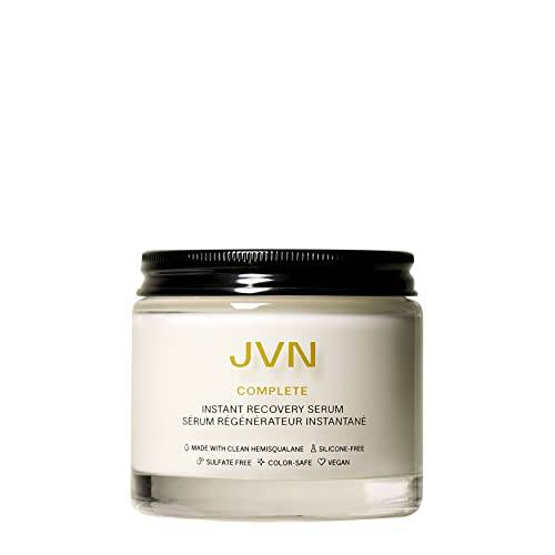 JVN Instant Recovery Serum, Leave-In Anti Frizz Hair Serum, Repairs Hair & Protects Against Heat Damage, Smoothing Serum for All Hair Types (3.4 Fl Oz)