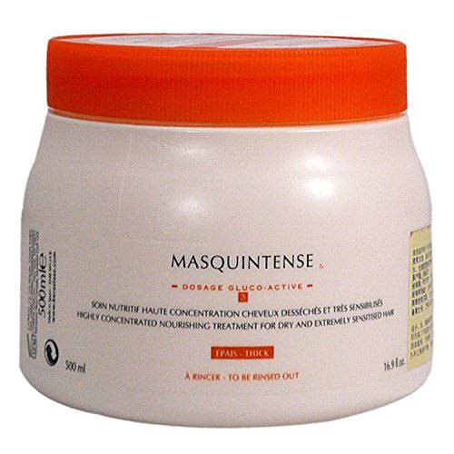 Masquintense Thick by Kerastase for Unisex Hair Mask, 16.9 Ounce