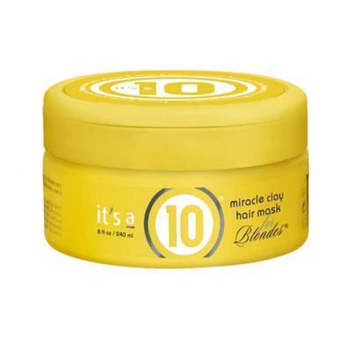 It’s a 10 Haircare Miracle Clay Mask for Blondes, 8 fl. oz.