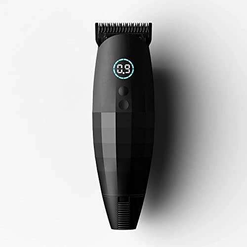 Bevel Professional Hair Clippers & Beard Trimmer for Men, Barber Supplies, Cordless Hair Clippers, Hair Trimmer for Men, 4 Hour Rechargeable Battery, Black