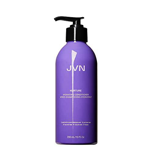 JVN Nurture Hydrating Conditioner, Moisturizing Conditioner for All Hair Types, Detangles & Softens Hair, Made with Clean Hemisqualane (10 Fl Oz)
