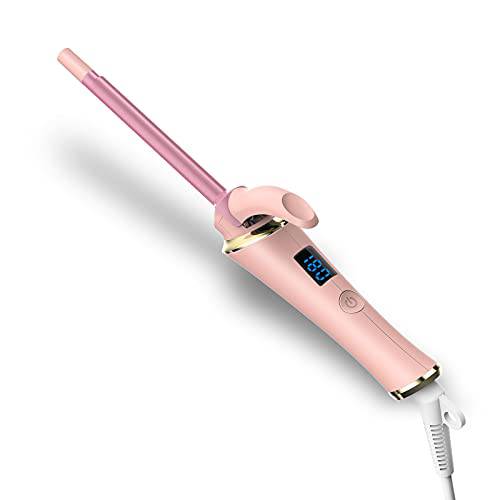 9mm Curling Iron,3/8 Inch Ceramic Hair Curler Iron ,Small Barrel Curling Wand with Digital Adujustable Temperature,Heats Up Quickly for Long and Short Hair (3/8 INCH)