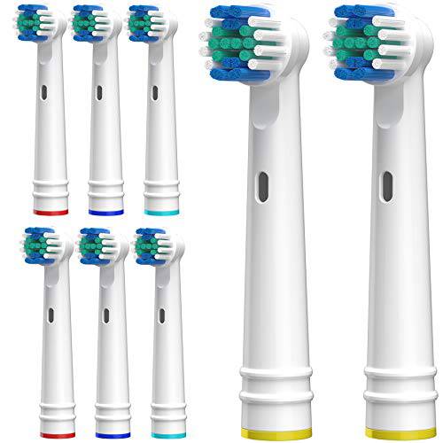 Replacement Toothbrush Heads for Oral-B, 8 Pack Replacement Heads Compatible with Oral B Braun Electric Toothbrush