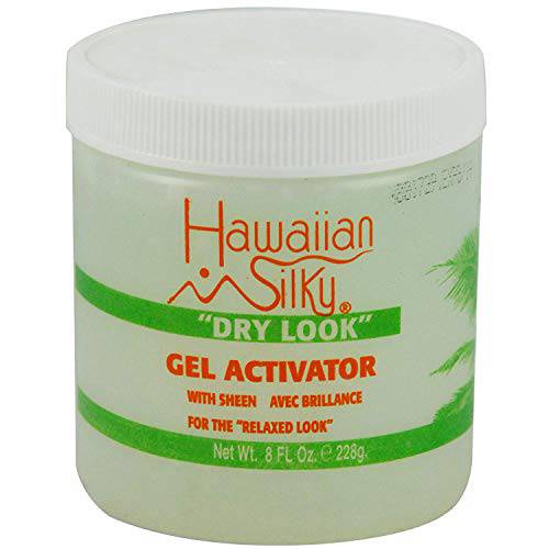 Hawaiian Silky Hawaiian silky dry look gel activator 8 fluid ounce, Green, 8 Fl Ounce
