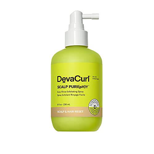 DevaCurl Scalp Puri(pH) y™ Easy-Rinse Exfoliating Spray, Aqua Bliss, 8 fl. oz.
